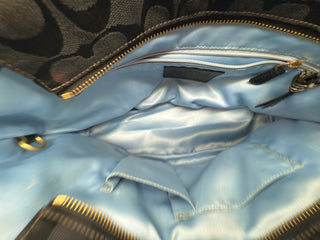 Coach Signature Black Shoulder Bag/Tote