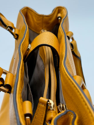 Michael Kors Sutton Yellow Handbag