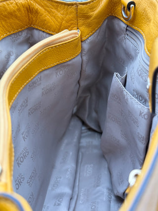 Michael Kors Sutton Yellow Handbag