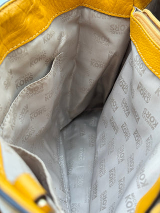 Michael Kors Sutton Yellow Handbag