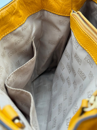 Michael Kors Sutton Yellow Handbag