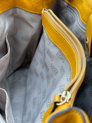 Michael Kors Sutton Yellow Handbag