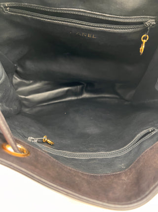 CHANEL Lambskin Backpack with Twin CC Ball Charms