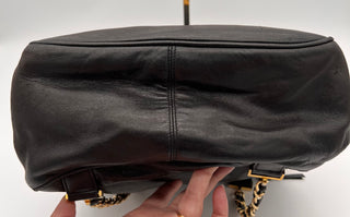 CHANEL Lambskin Backpack with Twin CC Ball Charms