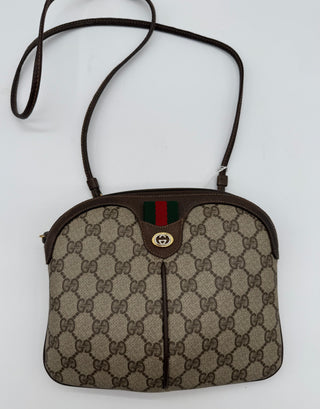 Gucci Vintage GG Plus Sherry Line Crossbody Bag