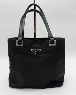 Prada Nylon Tote Black