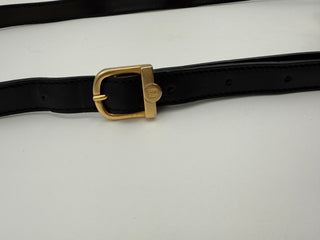 Fendi FF Textured Epi Leather Cream Crossbody Bag Vintage