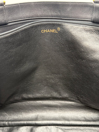 Chanel Timeless CC XL Chain Shopper Tote Vintage