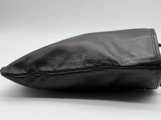 YSL STUDDED LEATHER MESSENGER BAG