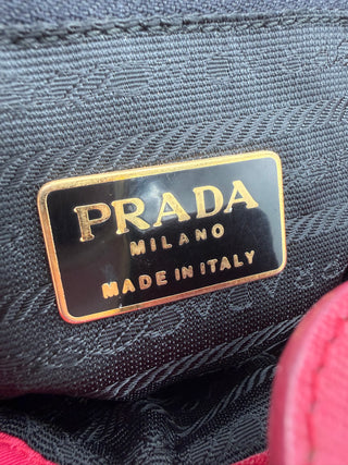 Prada Tessuto Impuntu Quilted Chain Tote – Fuchsia Pink Nylon