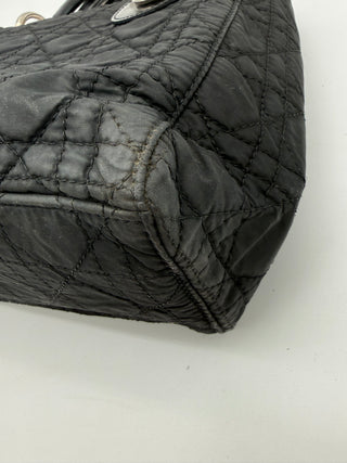 Christian Dior Lady Dior Nylon Small Handbag SHW