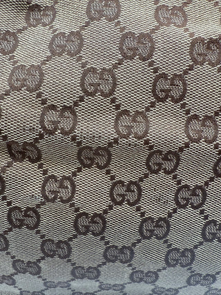 Gucci Buckle Canvas Tote