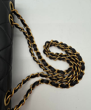 CHANEL VINTAGE DIANA SINGLE FLAP GHW