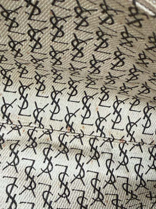 YSL Vintage Giraffe Print Pouch