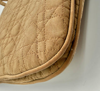 DIOR Lady Dior Cannage Tan Shoulder Bag
