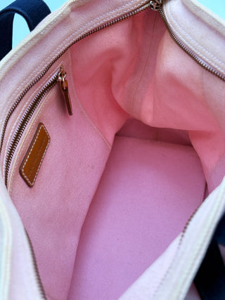 Ralph Lauren Canvas Pink Tote
