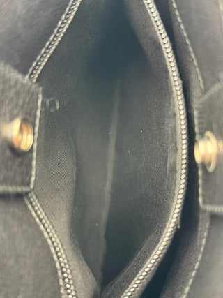YSL STUDDED LEATHER MESSENGER BAG