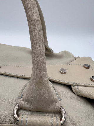 Balenciaga Beige Whistle Handbag Large