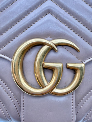 Gucci Marmont Top Handle Dusty Pink 2way
