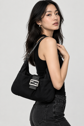 Fendi Mamma Baguette Hobo
