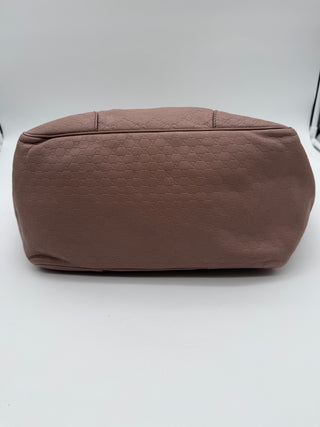 Gucci Microguccissima Bree Blush Pink Large Tote