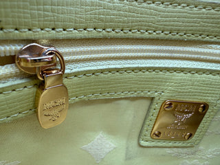 MCM Papillon Barrel Shoulder Bag – Yellow Leather