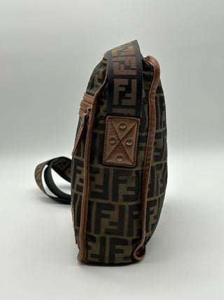 Fendi Zuca Messenger Bag Crossbody