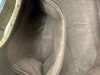 Gucci Buckle Canvas Tote