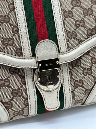 Gucci Large Monogram Treasure Flap Sherryline