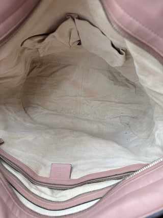 Gucci Microguccissima Bree Blush Pink Large Tote