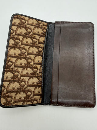 Christian Dior Trotter Monogram Canvas Wallet