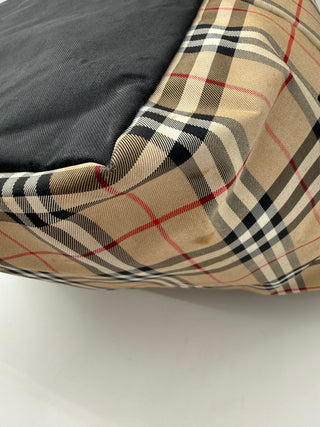 BURBERRY Blue Label Nova Check Nylon Large Tote
