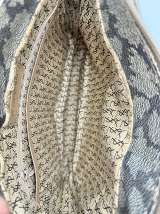 YSL Vintage Giraffe Print Medium Crossbody