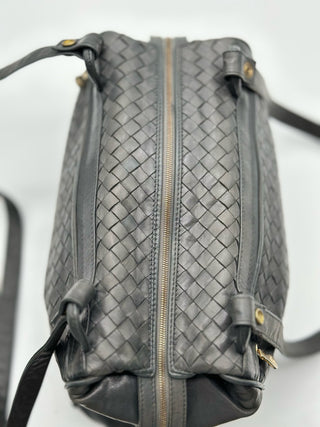 Bottega Veneta Intrecciato Black Shoulder Bag