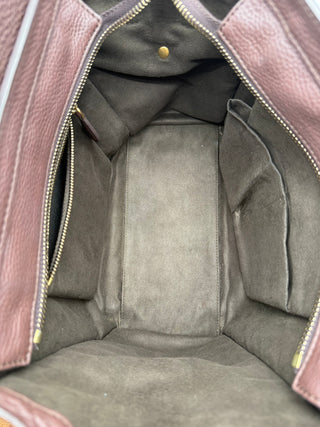 Celine Micro Luggage Brown Medium