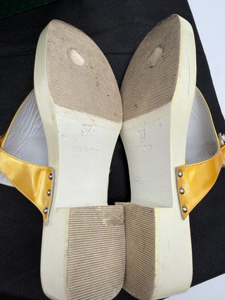 Gucci Vintage Y2K Horsebit Platform Thong Sandals