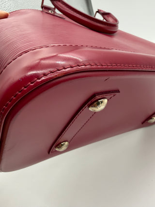 Louis Vuitton Alma PM Epi Leather Fuchsia
