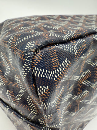 Goyard Sac Saint Louis PM Bleu Marine Tote