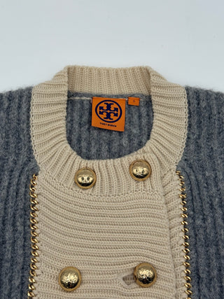 TORY BURCH KENDRA WOOL CARDIGAN
