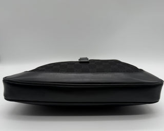 Gucci Jackie Black GG Canvas Bag