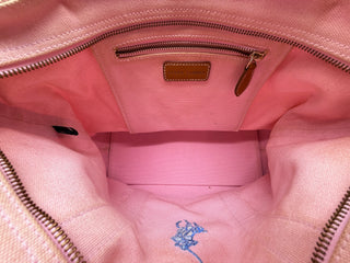 Ralph Lauren Canvas Pink Tote