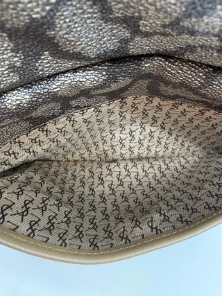 YSL Vintage Giraffe Print Pouch