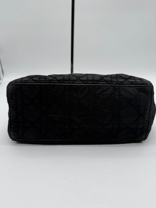 Christian Dior Lady Dior Nylon Small Handbag SHW