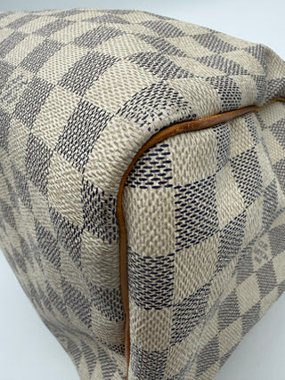 Louis Vuitton Speedy 30 Damier Azur