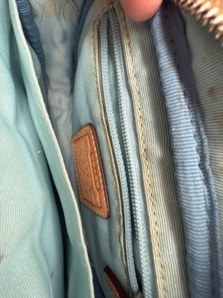 Coach Blue Belt Bag