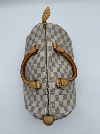Louis Vuitton Speedy 30 Damier Azur