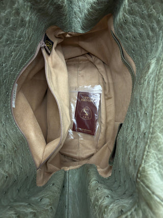 JRA Genuine Ostrich Leather Shoulder Bag