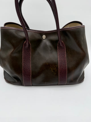 Hermès Garden Party 36 PM Brown Leather Tote Bag with Dust Bag