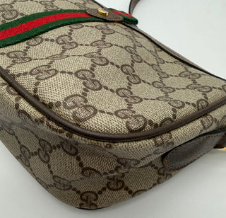 Gucci Vintage GG Supreme Web Sherry Line Shoulder Bag