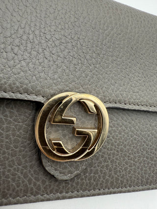 Gucci Interlocking GG Dollar Wallet on Chain Crossbody